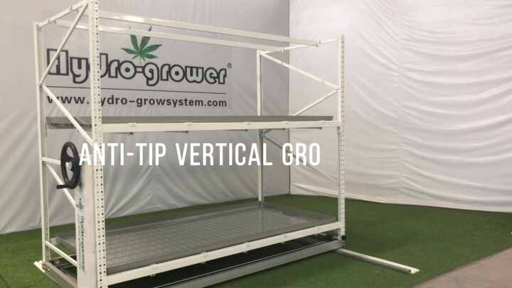 Greenhouse Raised Planter Movable Vertical Grow Rack Rolling Table Top ...
