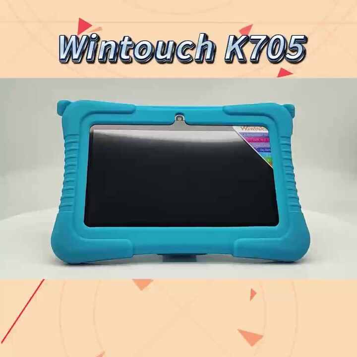 7インチ子供用タブレット、Android搭載、2G+32GB、Wi-Fi、教育用キッズ