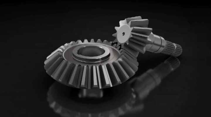 Hydun MC834741 8*39 Crown Wheel Pinion Gear Set Bevel Gear For 