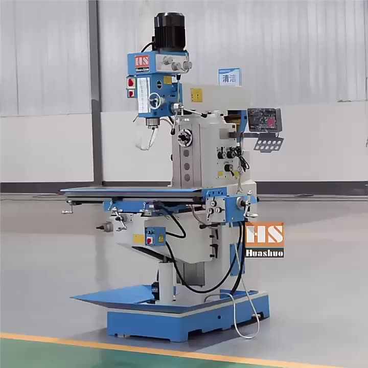 ZX6350C Rotary Trabalhando Mesa Vertical Fresadora com Nova