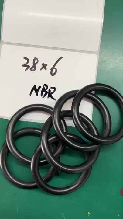 Small Rubber O-Ring Black Colored EPDM Silicone Seal Ring
