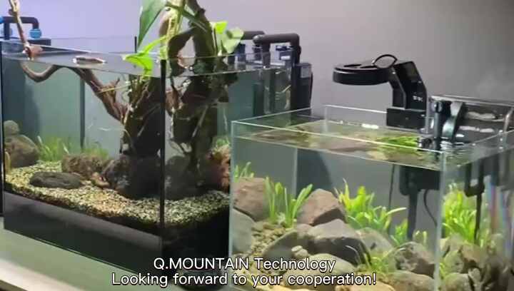 48G Large Crystal Clear Glass Aquarium - Ultra White Fish Tank for Coral Breeding, Reef Landscaping, Open Top Design 48G Large Crystal Clear Glass Aquarium - Ultra White Fish Tank for Coral Breeding, Reef Landscaping, Open Top Design