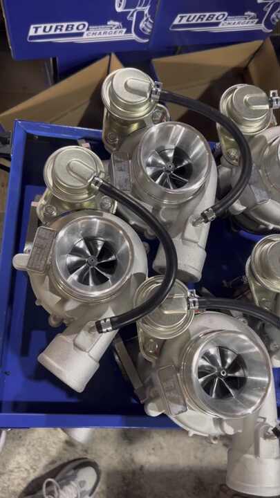 Turbocharger RHF4 VIFE TW 48.5mm*cw48.5mm for Isuzu D-max