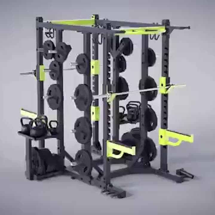 キャップバーベルパワーラックJフック60Mmおよびウェイトケージ