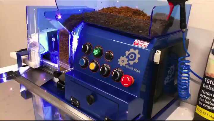 Electric Cigarette Tobacco Filling Machine Full-Automatic 2500 Pieces/Hour  New Design 1999 Model Manufacturing Plant 2-Year