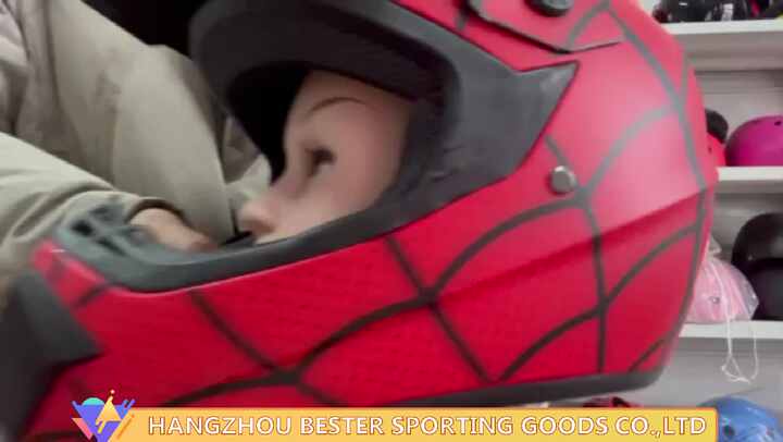 Kids Adult Cross ATV Go Karting Driving Motocross Helmets Red