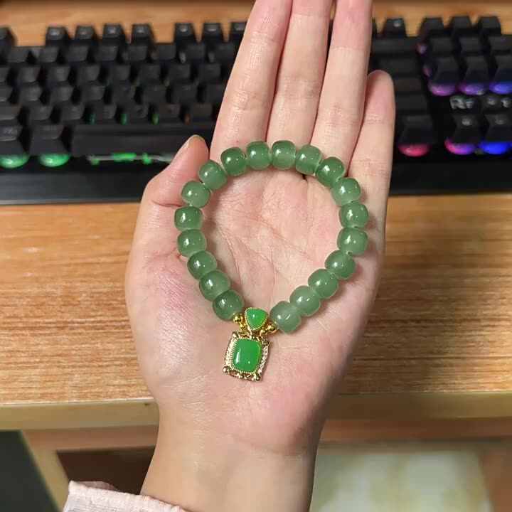 Chaîne - Bracelet de cheville en grenat - Pierres naturelles