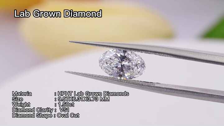 Lab Grown Diamonds I2 Diamond Clarity Carat Loose Diamond, Natural