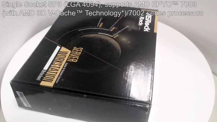 ASRock Rack ROMED4ID-2T Motherboard - Single Socket SP3 for AMD
