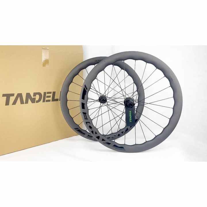 Fast Delivery Tandell Carbon 700C Road Bike Wheelset, Clincher