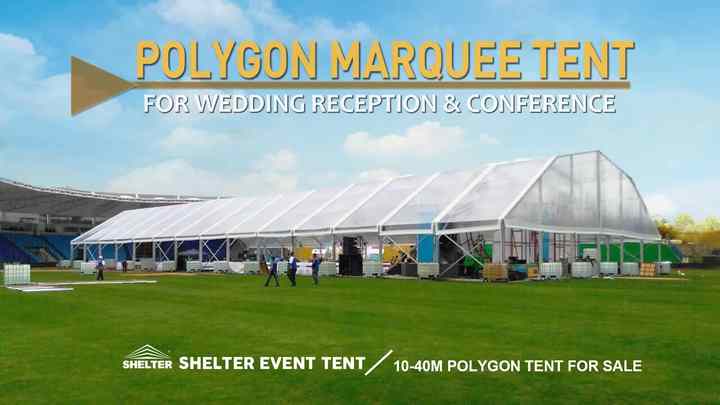 Shelter Structures for 1000 People Transparent Roof Tents