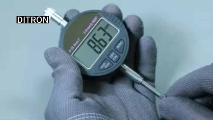 Digital Indicator Test Gauge Inch/Metric 0-1 Inch/25.4 mm with Back Lug ...