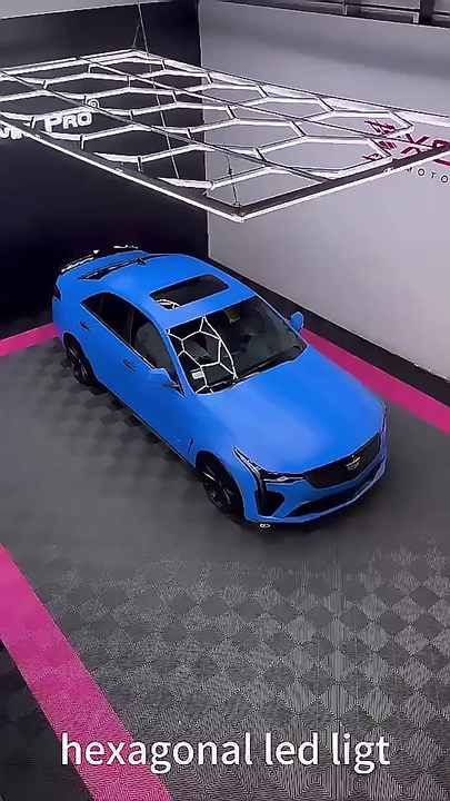 Waterproof Hexagon LED Lights - Easy Install & Brightness