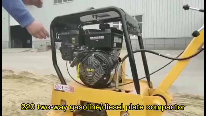Robin Plate Compactor , Reversable Electric diesel Gasoline Flat
