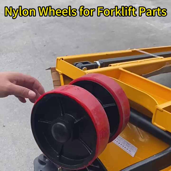 6204 Cast Iron Bearings 80*70 Polyurethane Caster Wheel 100mm