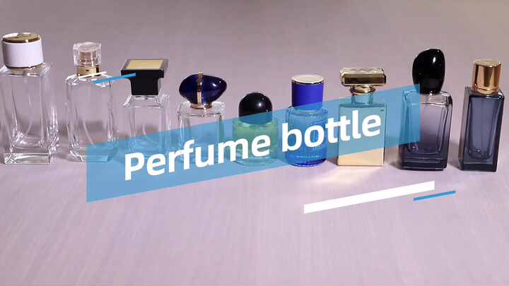 Free Sample Wholesale 30ml 50ml 100ml Clear Square Custom Spray Refillable  Luxury Empty Glass Perfume Bottle