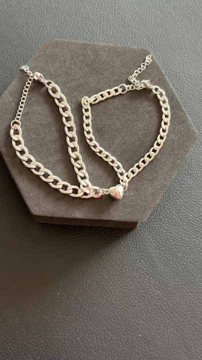 Heart Chain Friendship Bracelet Magnetic Charm Gift