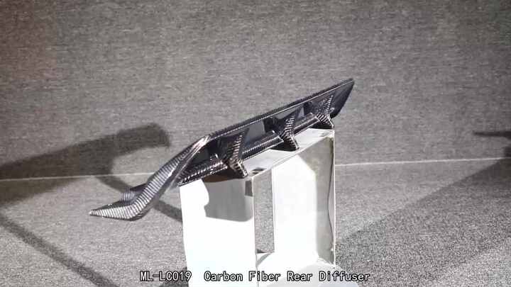 レクサス RC-F 2005-2018用 RCF カーボンファイバー リアバンパー