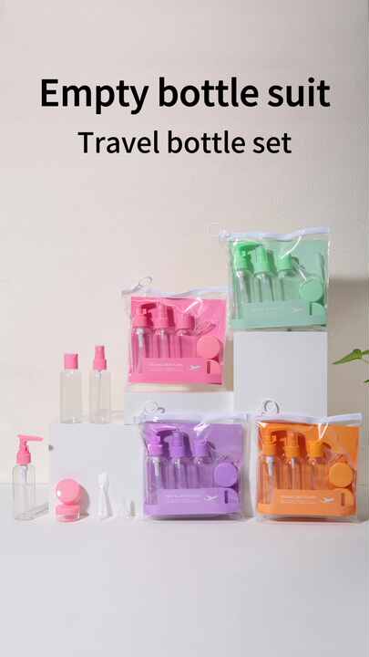 LMLTOP Travel Bottle Set - 7 Pcs Mini Empty Spray Bottles