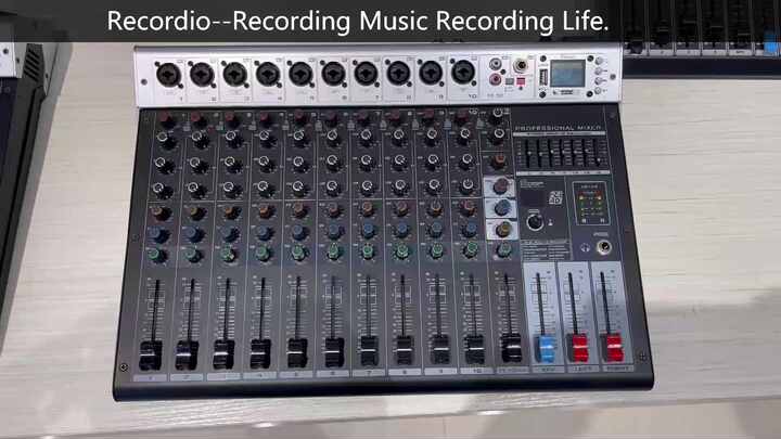 G-RAP / The Relativez ‎– Mixers 12 GAX-GBR12 12-Channel Digital Mixer - Perfect Sound for Weddings