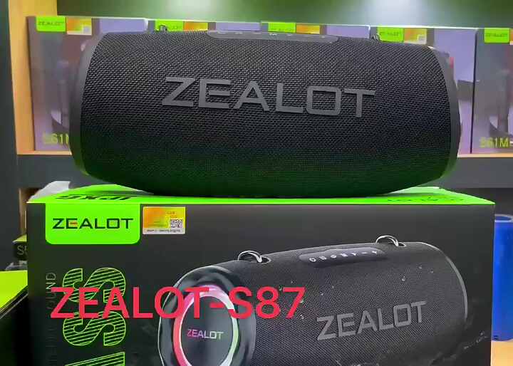 Zealot S87 Waterproof Outdoor Wireless Speaker - 30-50W Bass