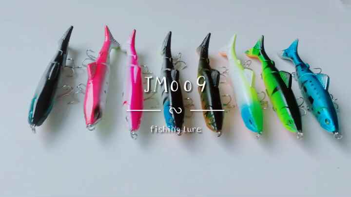 Lot De 10 Leurres De Pêche Coulants – 6 Cm, 4,5 G – Pour Bar, Brochet, Perche – HENGJIA