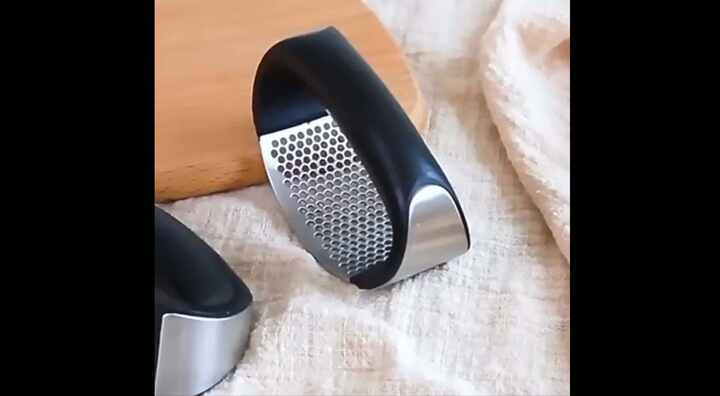 Goud Knoflookpers 3 in 1 Heavy Duty Knoflookmolen, Aluminium, Multifunctionele Knoflook Crusher voor Keuken