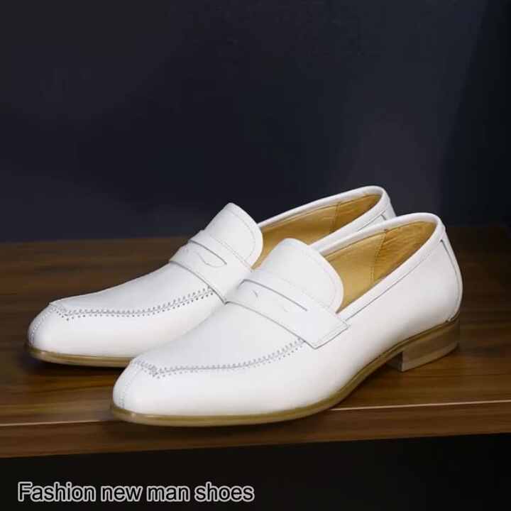 High Quality Slip on Shoes Men Chaussures Hommes Genuine Leather