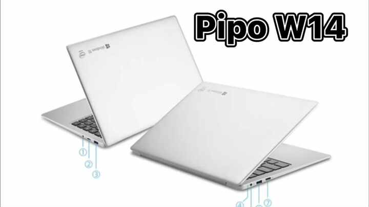 Pipo W14 Intel Laptop - 8GB RAM, 128GB Storage, 14.1 Inch
