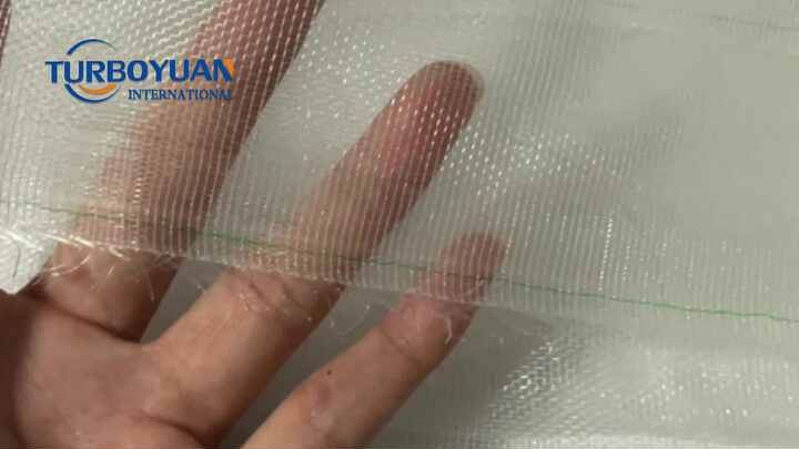 1 pièce (36m) bâche transparente en polyéthylène imperméable, anti