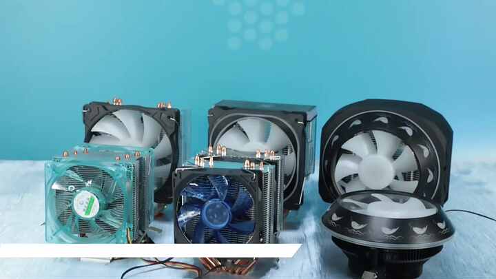 High Quality Custom Copper Tube Aluminium CPU Cooler
