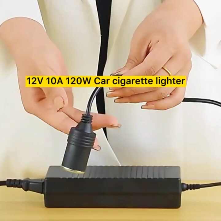 car vacuum cleaner cigarette lighter Factory Direct Supply Power Supply with 220V to 12Volt Car Cigarette  Lighter 12v 7a Power Adapter for Car Vacuum Cleaner