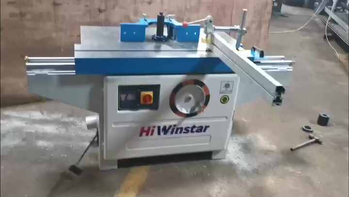 MX5117T Woodworking Sliding Table Spindle Moulder - Video Inspection