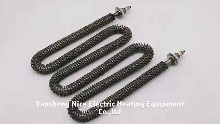 5kw 2kw Air Finned Tubular Heater with Fin Easy to Operate