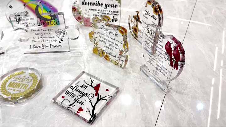 Teacher Appreciation Gifts - Heartwarming Acrylic Sign With Inspirational Message For Educators