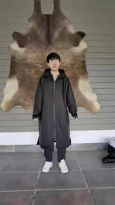 Factory OEM Oversized Windproof Waterproof Swim Parka Hooded Surf