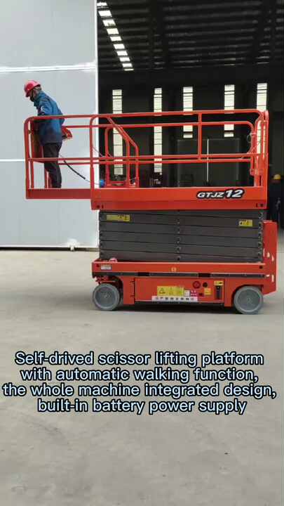 Portable Hydraulic Crawler Scissor Lift 10m-18m - Mobile Electric