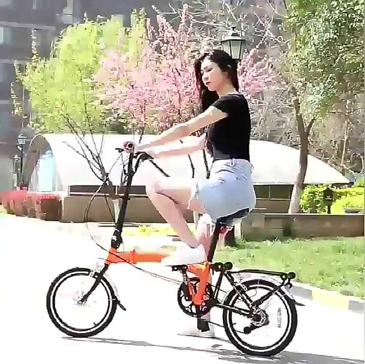 ミント三つ折り自転車 14インチ BOB 3-14K 3速 子供向け 軽量