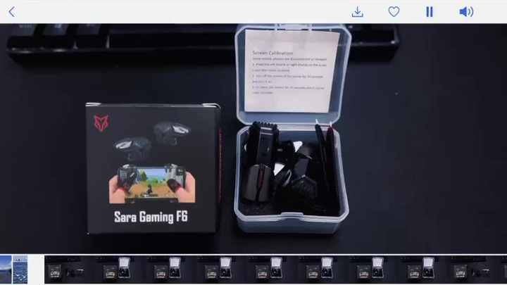 Sarafox F6 Game Trigger - Enhance Mobile Gaming Experience
