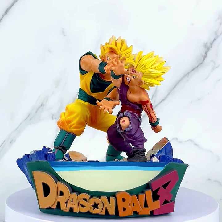 アニメアクションDBZフィギュア悟空ゴゲタベギト息子悟天息子