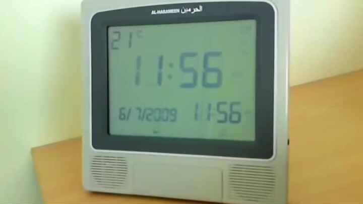OROLOGIO DA TAVOLO da parete Al Harameen Azan con funzione ora mondiale