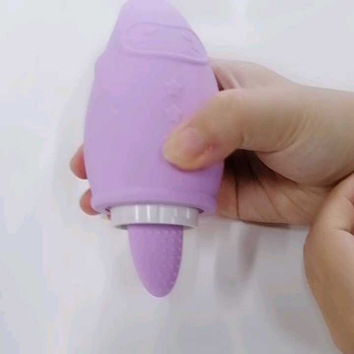 Patrick Star Soft Silicone 8 Rotating Lick Multiple Small Tongues Nipple  Stimulator Sucking Vibrator Female Masturbation Toy