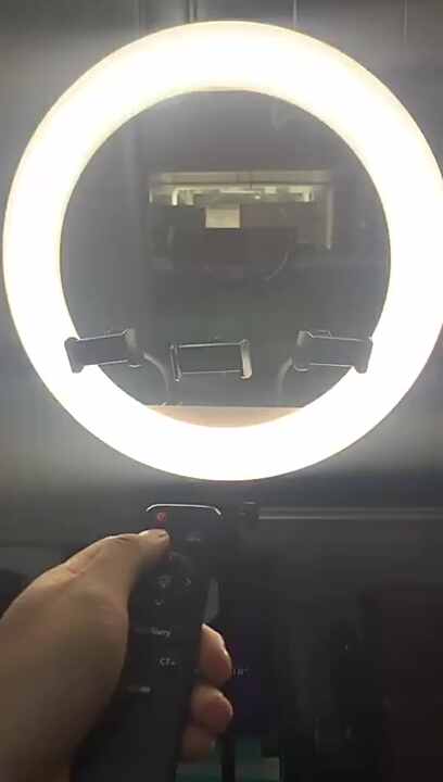 Fba 6 Zoll Led Ring Licht 20cm Stativ 3500-8500k Für Make-up Live Light Ring - B