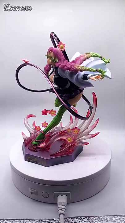 21CM Demon Slayer Mitsuri Kimetsu No Yaiba Kanroji Mitsuri Sexy Anime  Figure Cartoon Model Collection Doll for Kids