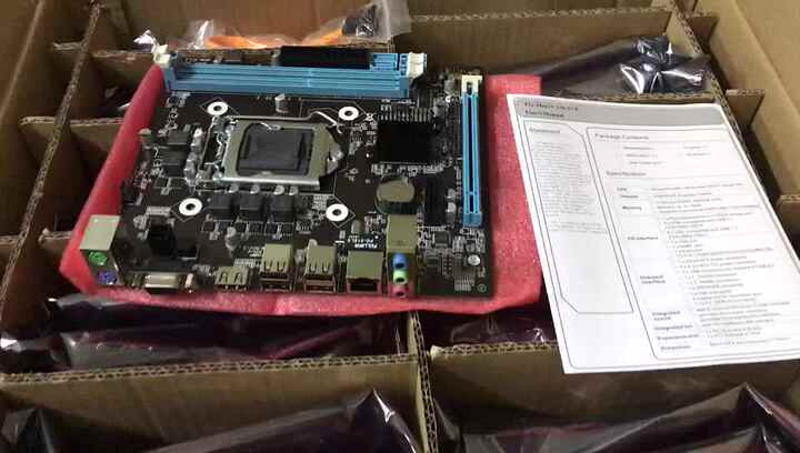 Original Motherboard LGA 1156 Socket High Quality for Desktop