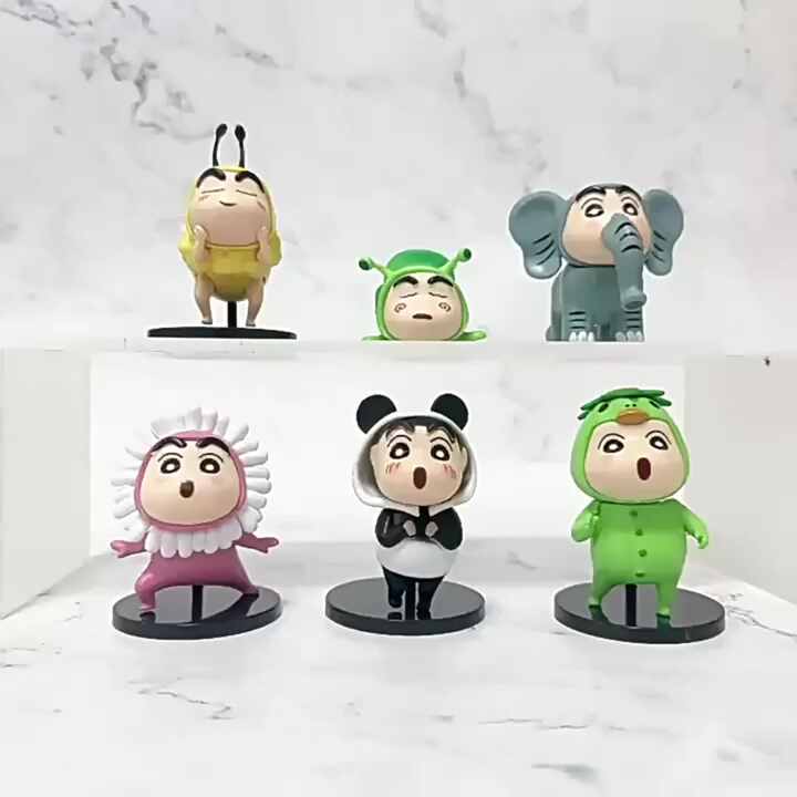 Crayon Shin-Chan PVC Figures - Collectible Anime Toys