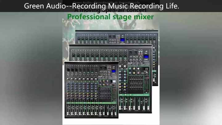 GAX-XS16 Digital Mixer - Professional 16 Channel Audio Console