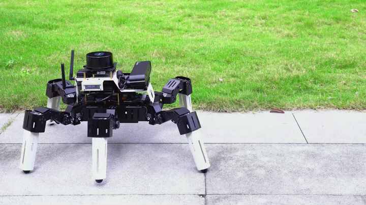 18DOF Muto RS Bionic Hexapod Robot ROS2 Design for Rpi