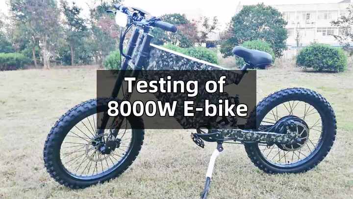 15000W Electric City Bike 750W Dirt Ebike Fast 60 MPH