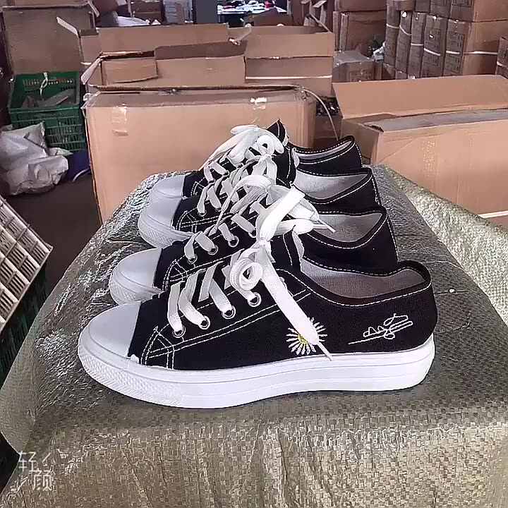 Zapatillas de Lona de Caña Baja para Estudiantes, Primavera 2025, Calzado  Casual Transfronterizo con Cordones Delanteros, Zapatos Deportivos para